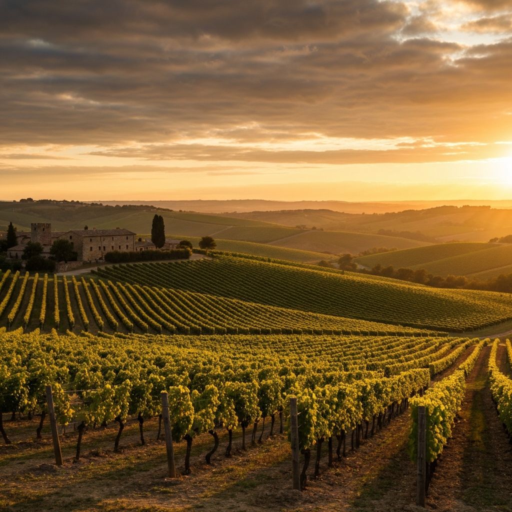 Le Piane vineyards in Northern Italy